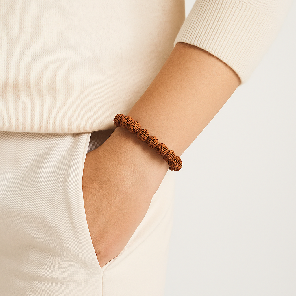 Divine Core Rudraksha Bracelet - Image 3